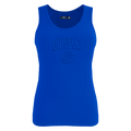MLB CHICAGO CUBS TRIPLE TONAL RELAXED FIT WOMEN'S RACERBACK (ROYAL BLUE)