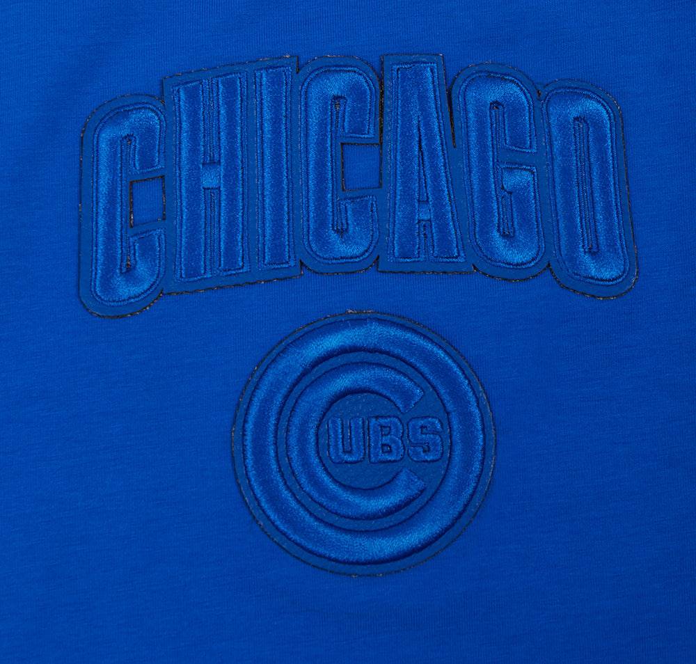 MLB CHICAGO CUBS TRIPLE TONAL RELAXED FIT WOMEN'S RACERBACK (ROYAL BLUE)
