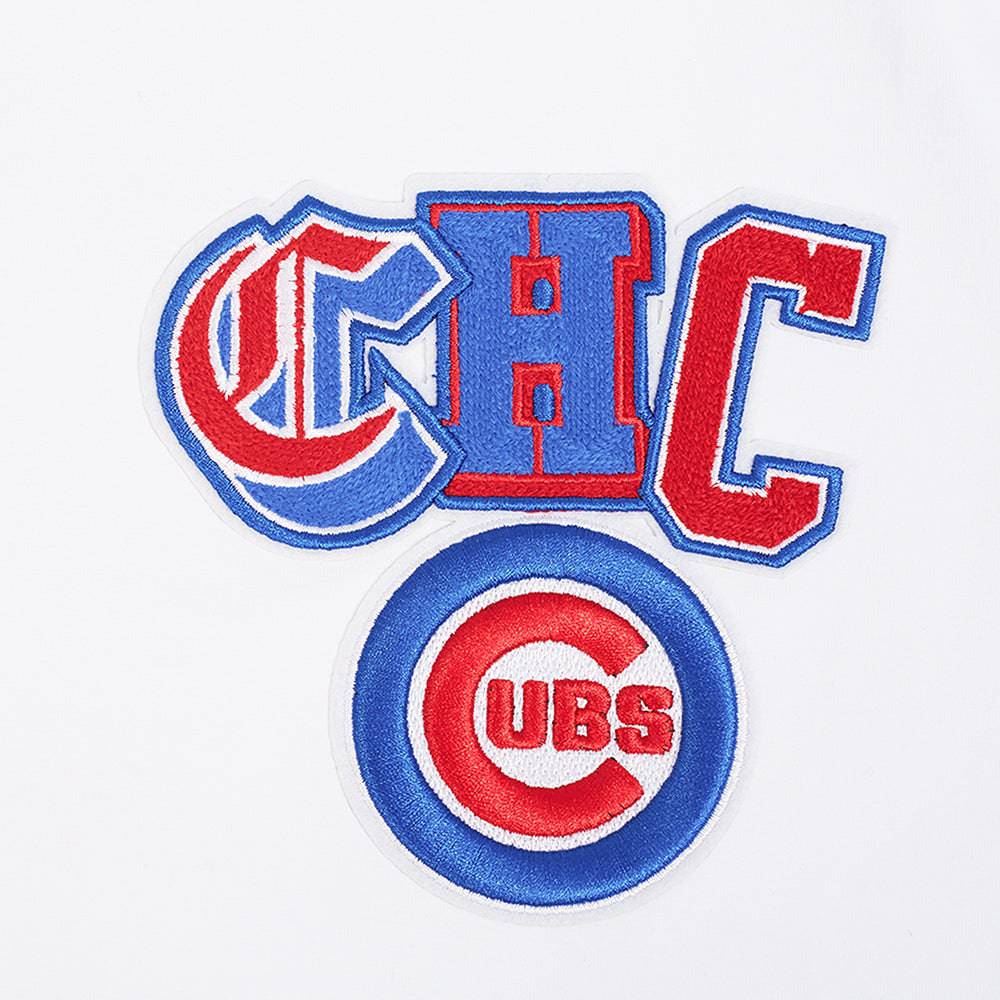 MLB CHICAGO CUBS CITY RANSOM WOMEN'S SJ BOXY TEE (WHITE)