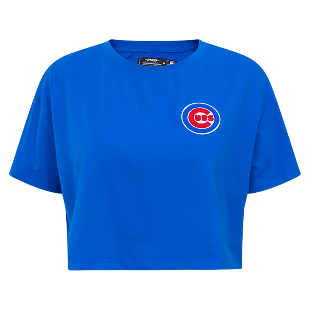 MLB CHICAGO CUBS CLASSIC WOMEN'S BOXY TOP (ROYAL BLUE)