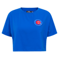 MLB CHICAGO CUBS CLASSIC WOMEN'S BOXY TOP (ROYAL BLUE)