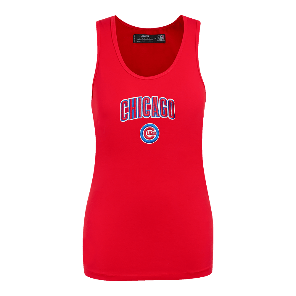 MLB CHICAGO CUBS CLASSIC WOMEN'S RELAXED FIT RACERBACK (RED)