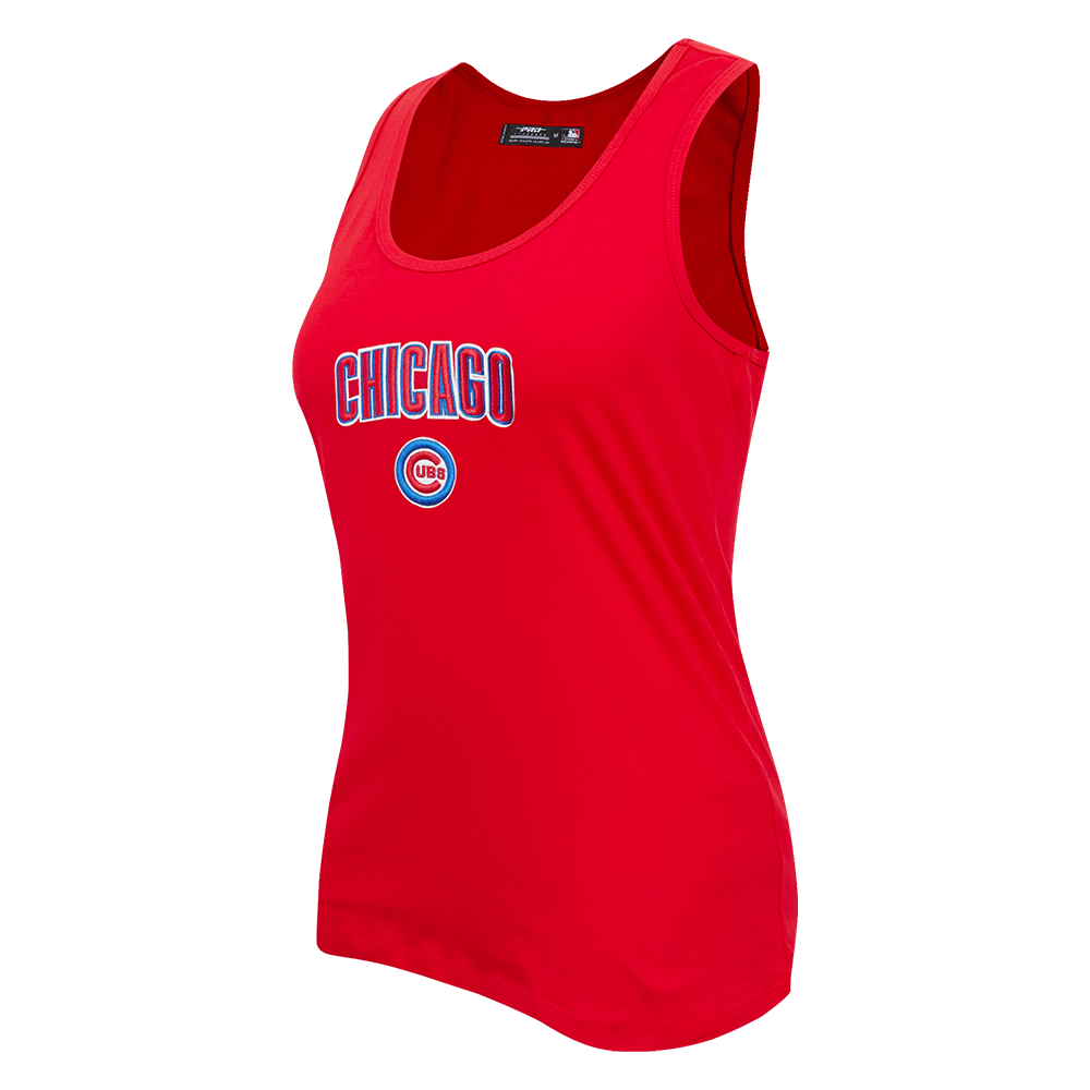 MLB CHICAGO CUBS CLASSIC WOMEN'S RELAXED FIT RACERBACK (RED)