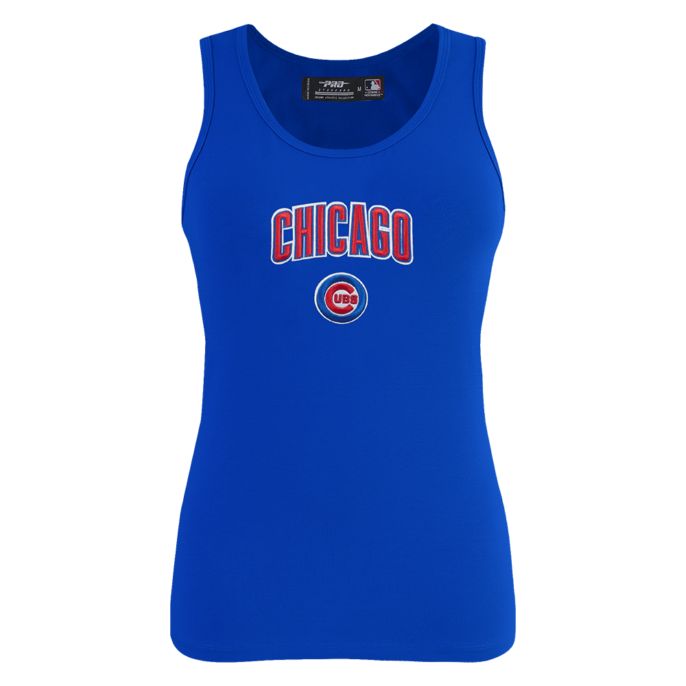 MLB CHICAGO CUBS CLASSIC WOMEN'S RELAXED FIT RACERBACK (ROYAL BLUE)