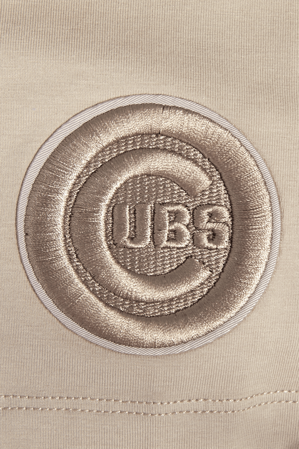 MLB CHICAGO CUBS NEUTRAL WOMEN'S BOXY TOP (TAUPE)