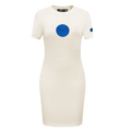 VESTIDO AJUSTADO TRIPLE TONAL PARA MUJER MLB CHICAGO CUBS (BLANCO HUESO)