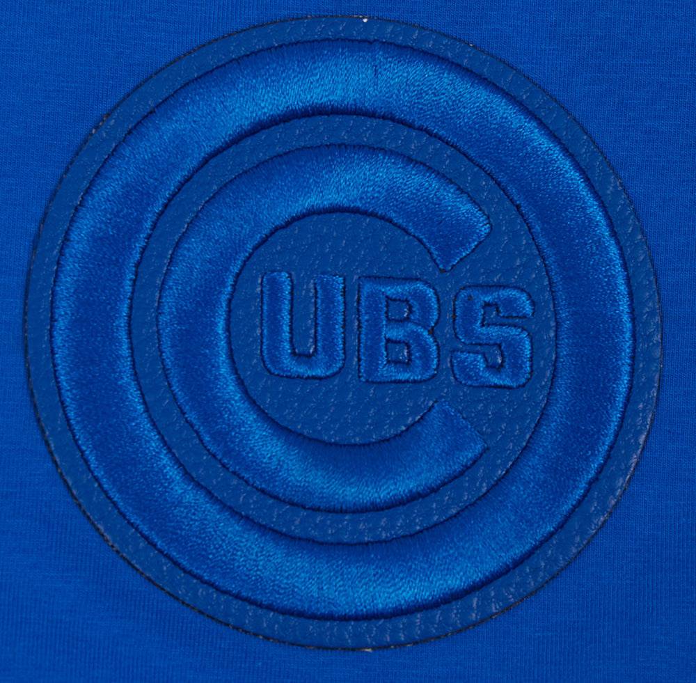 MLB CHICAGO CUBS TRIPLE TONAL BODYCON WOMEN'S DRESS (ROYAL BLUE)