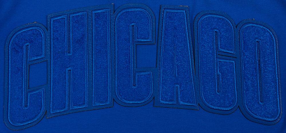 MLB CHICAGO CUBS TRIPLE TONAL BODYCON WOMEN'S DRESS (ROYAL BLUE)