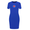MLB CHICAGO CUBS CLASSIC WOMEN'S BODYCON DRESS (ROYAL BLUE)