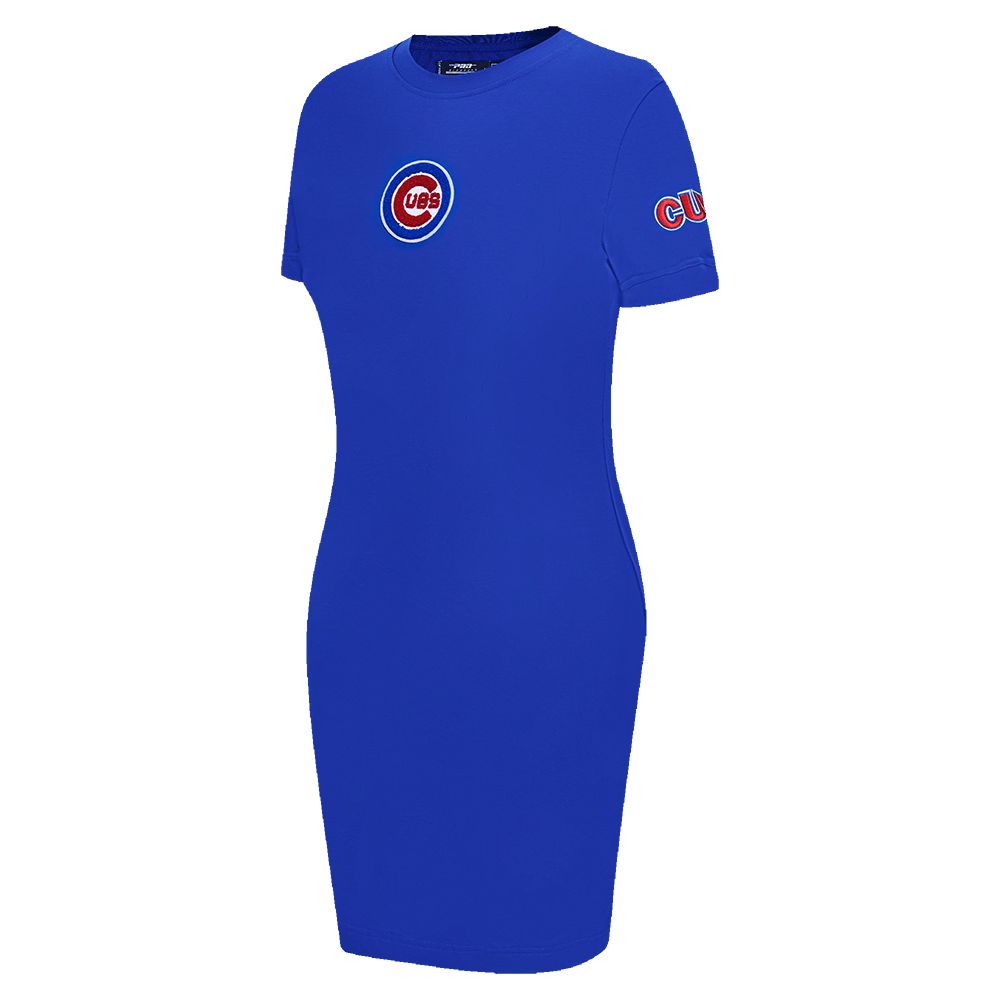MLB CHICAGO CUBS CLASSIC WOMEN'S BODYCON DRESS (ROYAL BLUE)