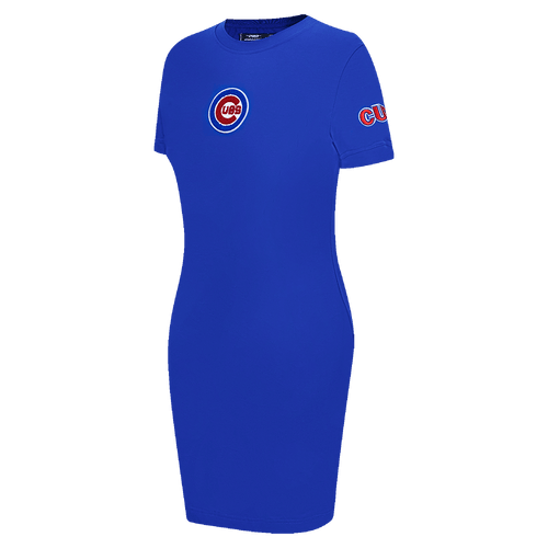 MLB CHICAGO CUBS CLASSIC WOMEN'S BODYCON DRESS (ROYAL BLUE)