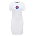 MLB CHICAGO CUBS CLASSIC WOMEN'S BODYCON DRESS (WHITE)
