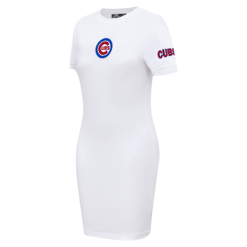 MLB CHICAGO CUBS CLASSIC WOMEN'S BODYCON DRESS (WHITE)