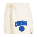 MLB CHICAGO CUBS TRIPLE TONAL W WOVEN WOMEN'S SHORT (EGGSHELL)