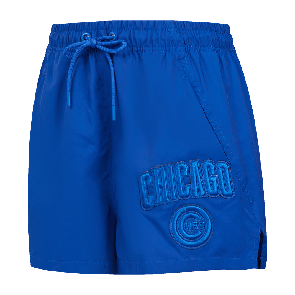 MLB CHICAGO CUBS TRIPLE TONAL W WOVEN WOMEN'S SHORT (ROYAL BLUE)