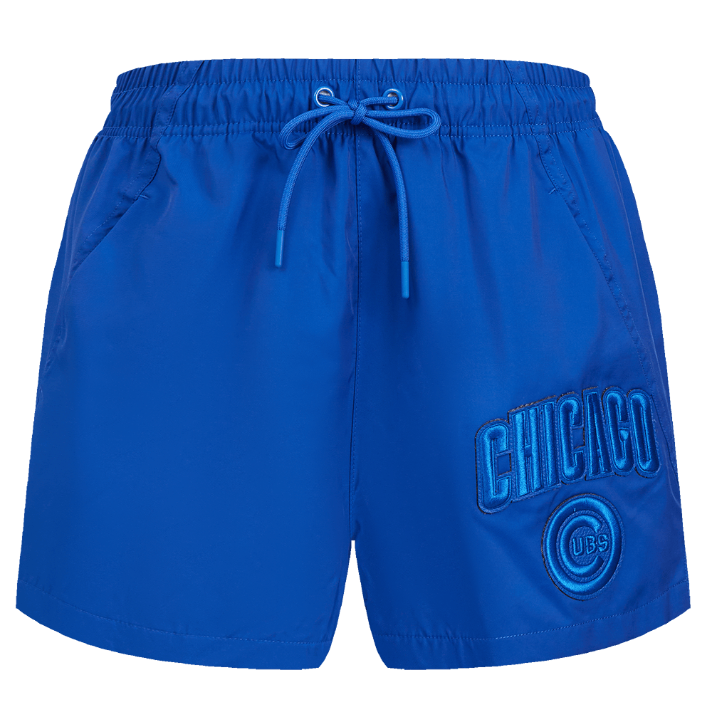 MLB CHICAGO CUBS TRIPLE TONAL W WOVEN WOMEN'S SHORT (ROYAL BLUE)
