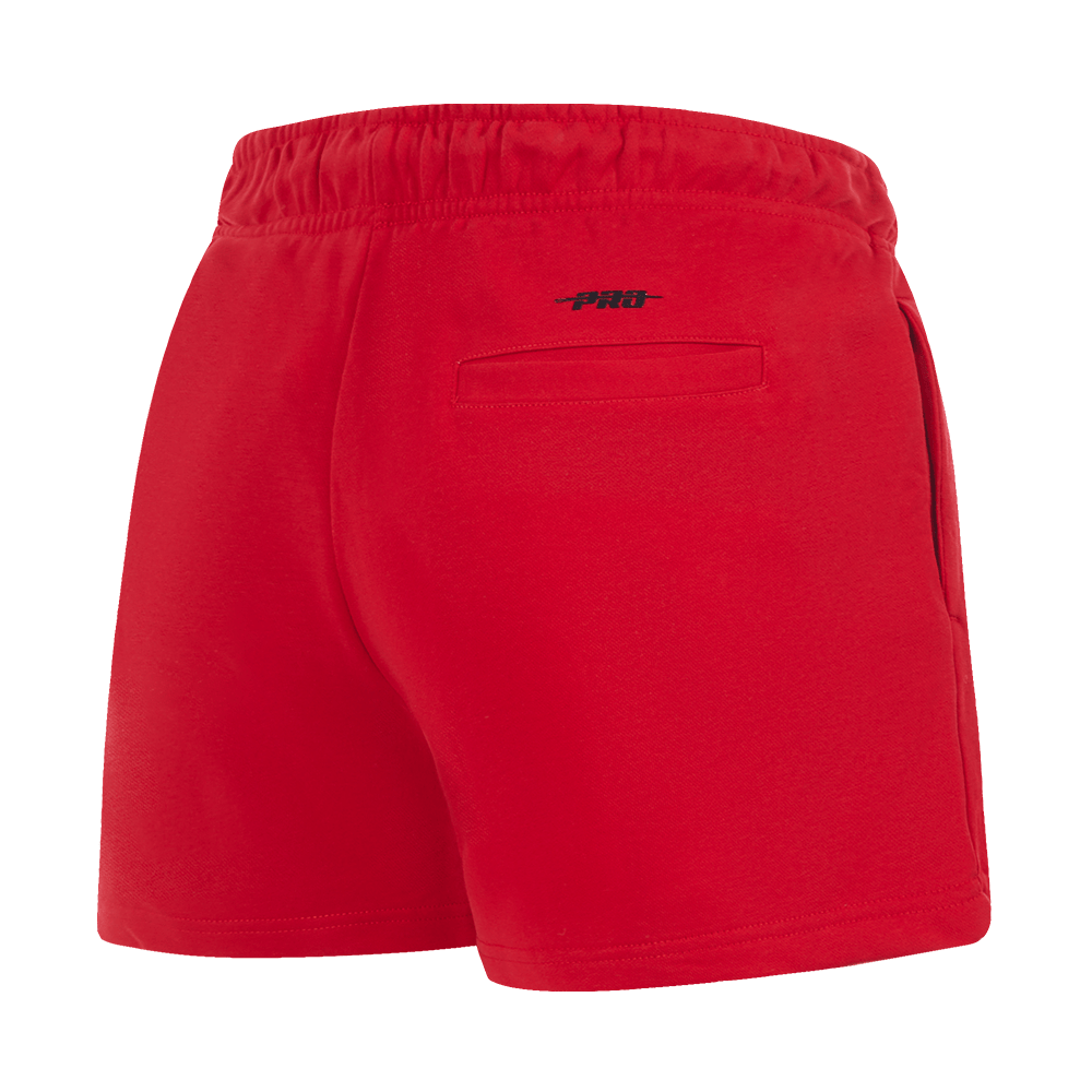 MLB CHICAGO CUBS CLASSIC WOMEN'S FLEECE SHORT (RED)