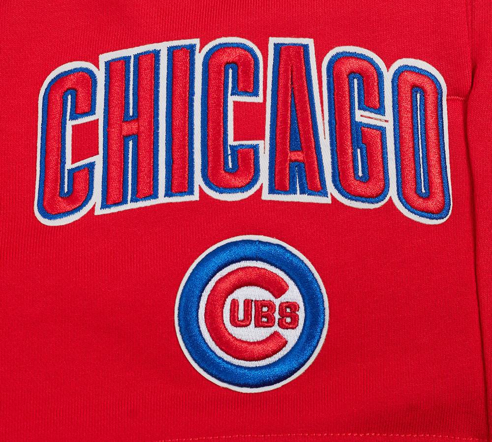MLB CHICAGO CUBS CLASSIC WOMEN'S FLEECE SHORT (RED)