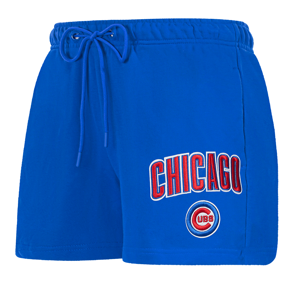 MLB CHICAGO CUBS CLASSIC WOMEN'S FLEECE SHORT (ROYAL BLUE)