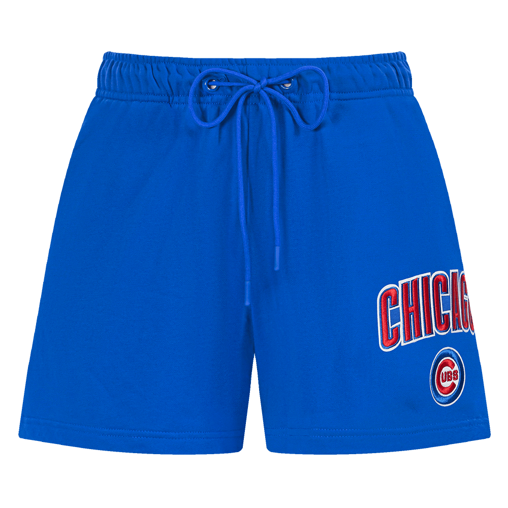 MLB CHICAGO CUBS CLASSIC WOMEN'S FLEECE SHORT (ROYAL BLUE)