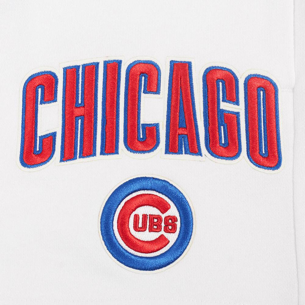 MLB CHICAGO CUBS CLASSIC WOMEN'S FLEECE SHORT (WHITE)