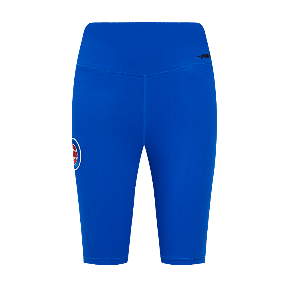 MLB CHICAGO CUBS CLASSIC WOMEN'S COTTON BIKE SHORT (ROYAL BLUE)