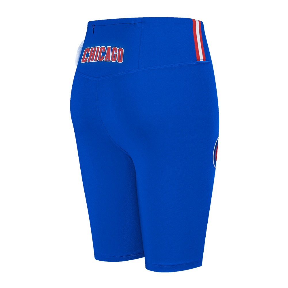 MLB CHICAGO CUBS CLASSIC WOMEN'S COTTON BIKE SHORT (ROYAL BLUE)