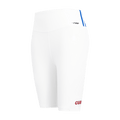MLB CHICAGO CUBS CLASSIC WOMEN'S COTTON BIKE SHORT (WHITE)