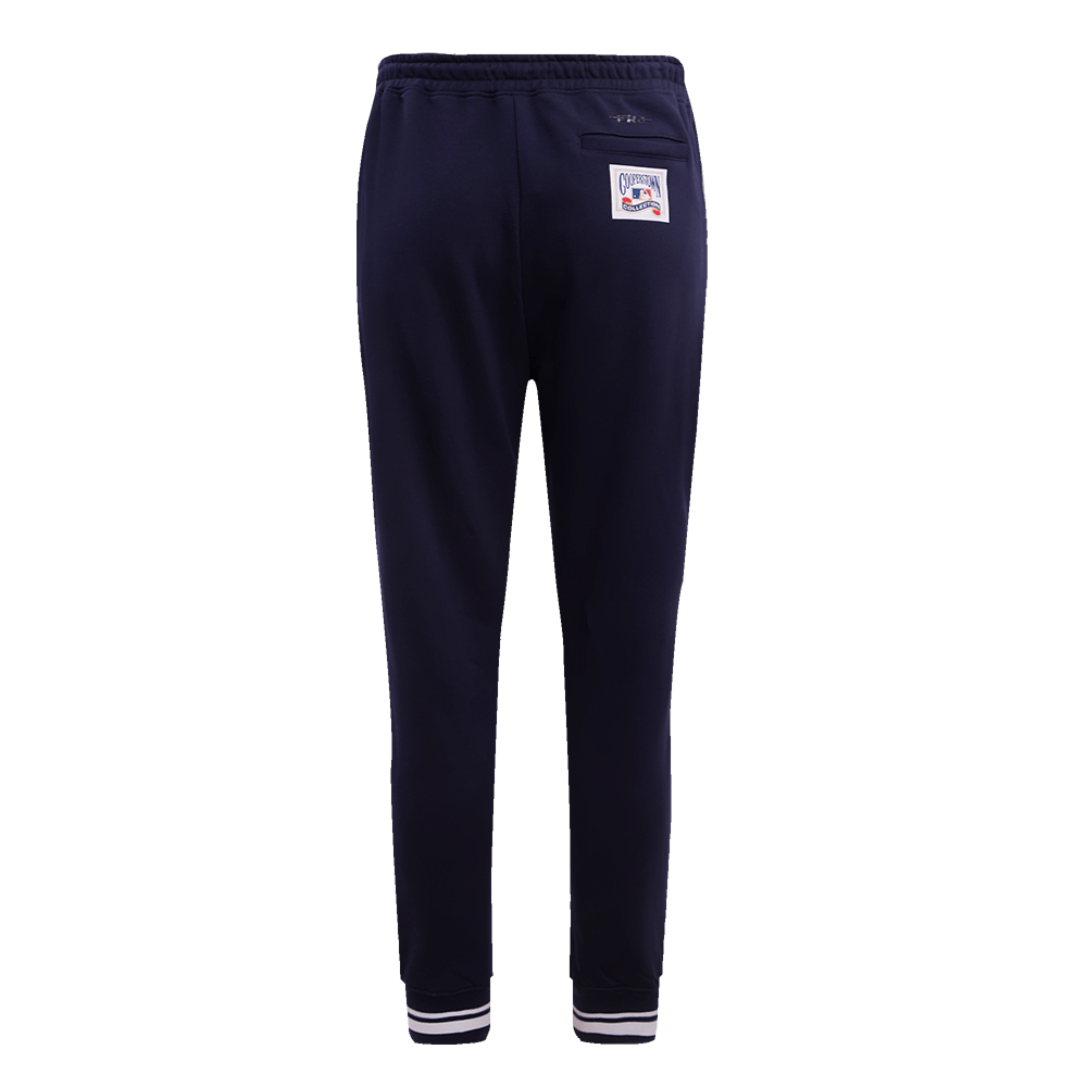 PANTALÓN DE CHÁNDAL DE ORO A LAS MUJERES MLB CHICAGO CUBS RETRO CLÁSICO (AZUL MARINO NOCHE)