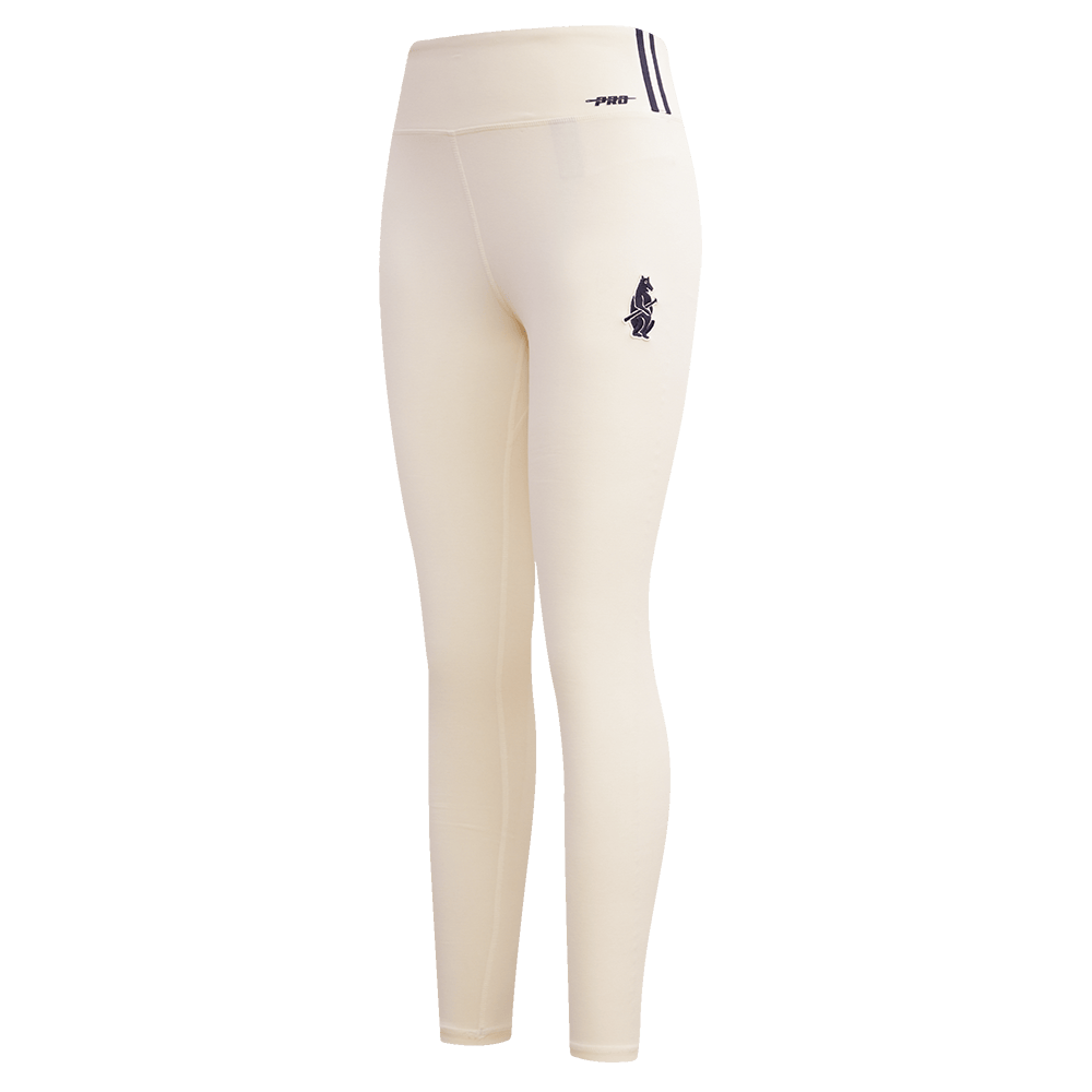 LEGGING DE JERSEY RETRO CLÁSICO DE MUJER MLB CHICAGO CUBS (BLANCO HUESO)