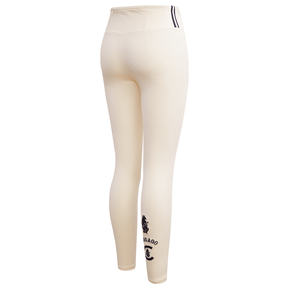 LEGGING DE JERSEY RETRO CLÁSICO DE MUJER MLB CHICAGO CUBS (BLANCO HUESO)