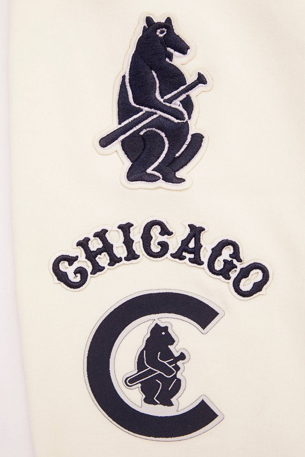 LEGGING DE JERSEY RETRO CLÁSICO DE MUJER MLB CHICAGO CUBS (BLANCO HUESO)