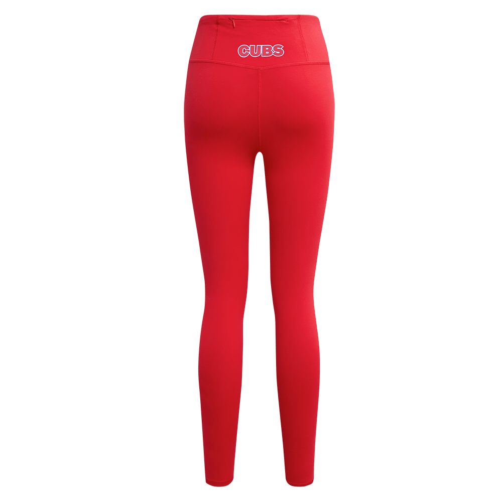 MLB CHICAGO CUBS CLASSIC WOMEN'S JERSEY LEGGING (RED)