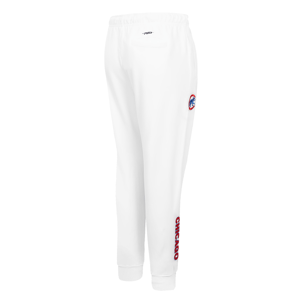 MLB CHICAGO CUBS CLASSIC WOMEN'S FLEECE SWEATPANT (WHITE)