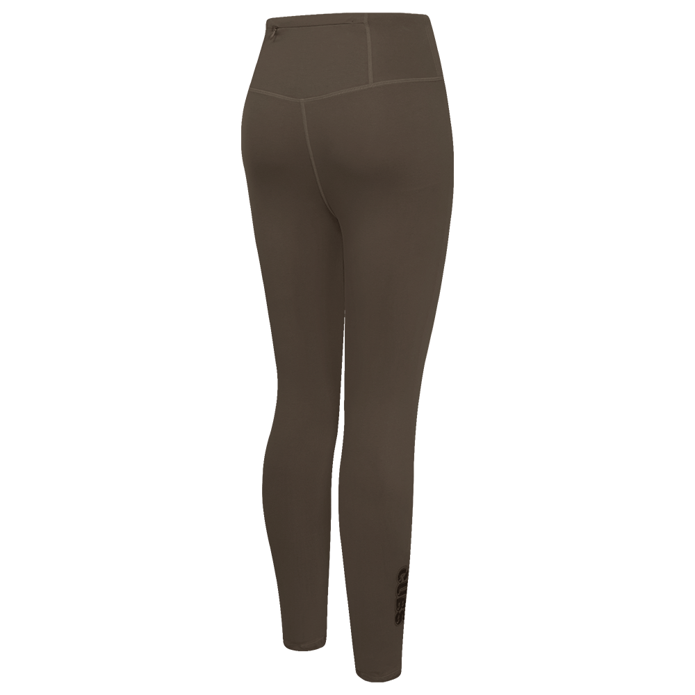 MLB CHICAGO CUBS NEUTRAL HIGH WAIST JERSEY LEGGING (DARK TAUPE)