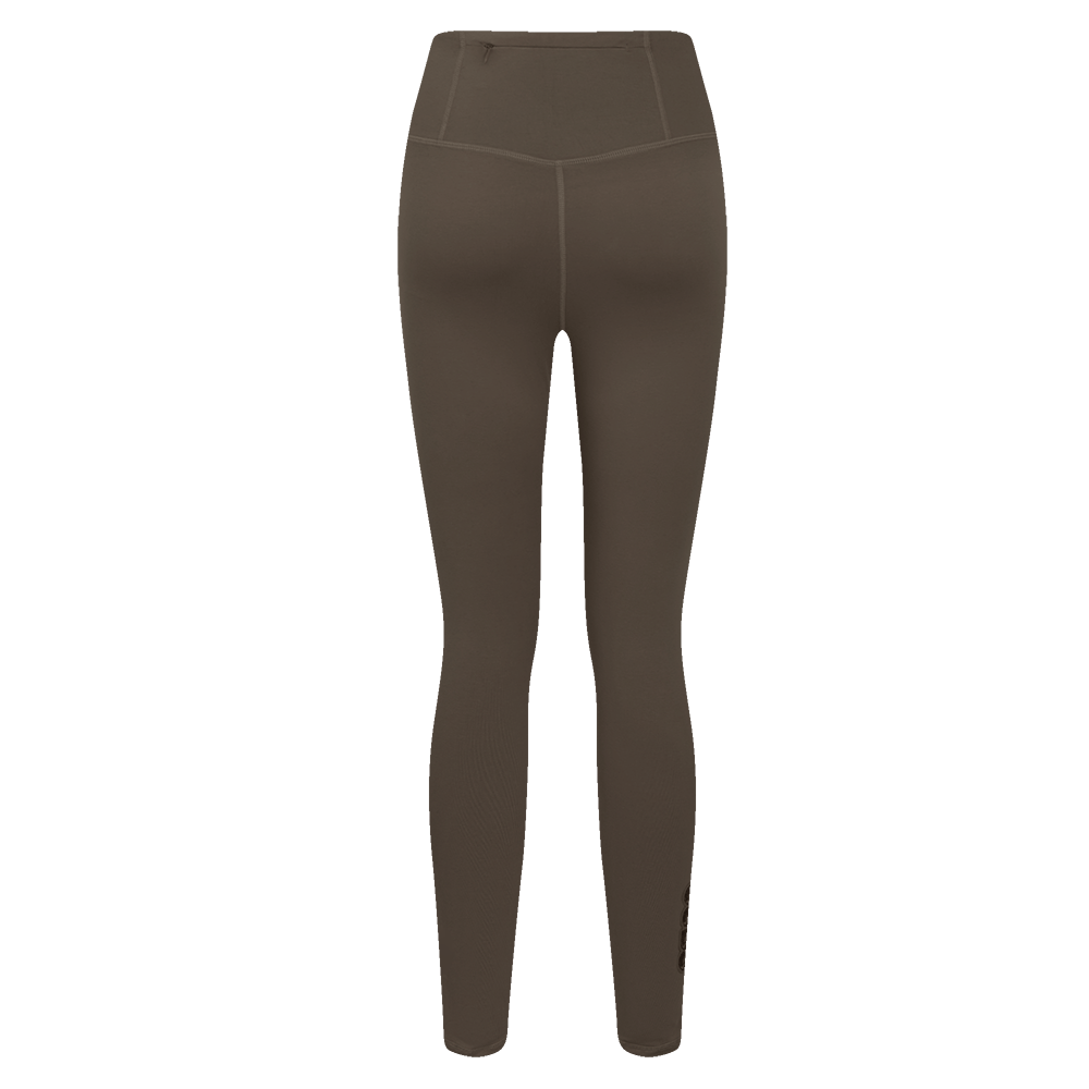 MLB CHICAGO CUBS NEUTRAL HIGH WAIST JERSEY LEGGING (DARK TAUPE)