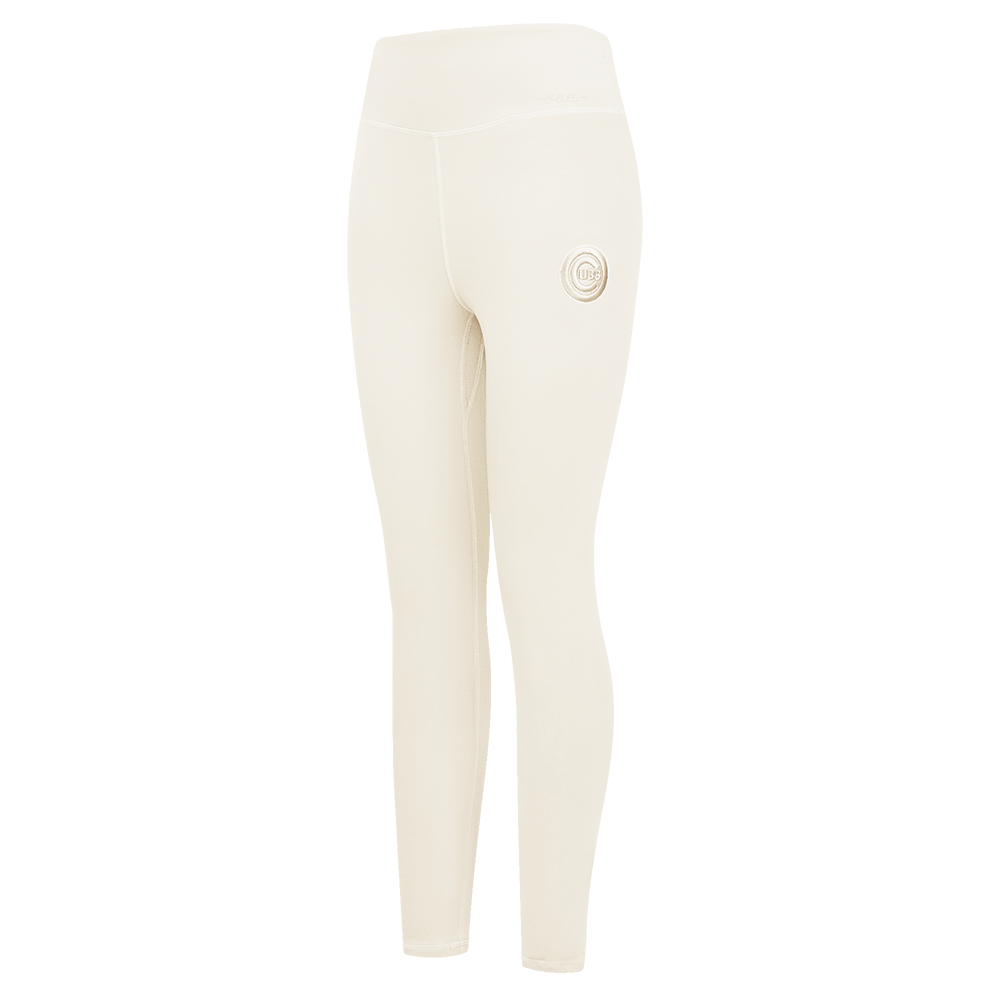 LEGGING DE JERSEY NEUTRO PARA MUJER MLB CHICAGO CUBS (BLANCO HUESO)