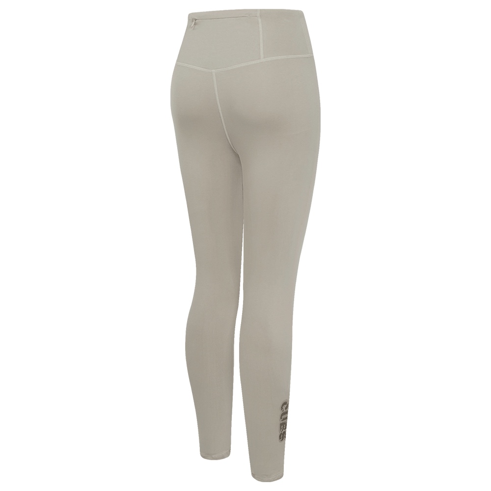 MLB CHICAGO CUBS NEUTRAL WOMEN'S JERSEY LEGGING (TAUPE)