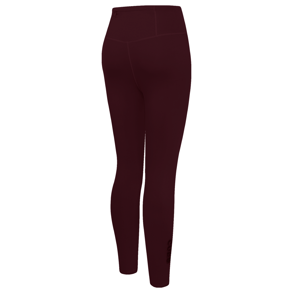 MLB CHICAGO CUBS NEUTRAL HIGH WAIST JERSEY LEGGING (WINE)