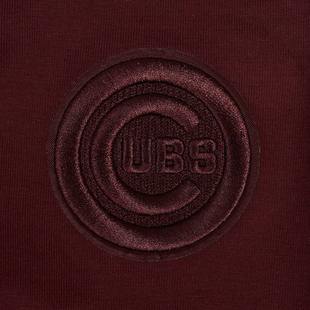 MLB CHICAGO CUBS NEUTRAL HIGH WAIST JERSEY LEGGING (WINE)