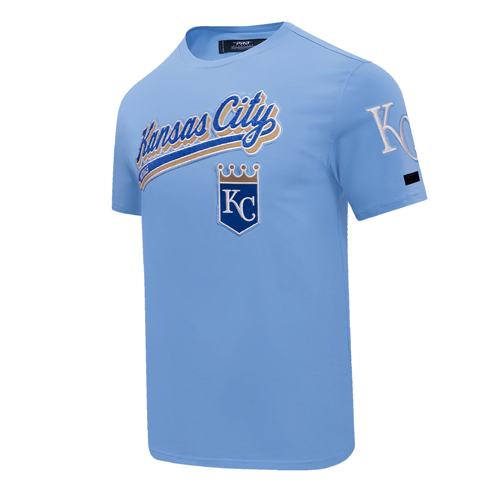 MLB KANSAS CITY ROYALS SCRIPT TAIL MEN'S TOPS (UNIVERSITY BLUE)
