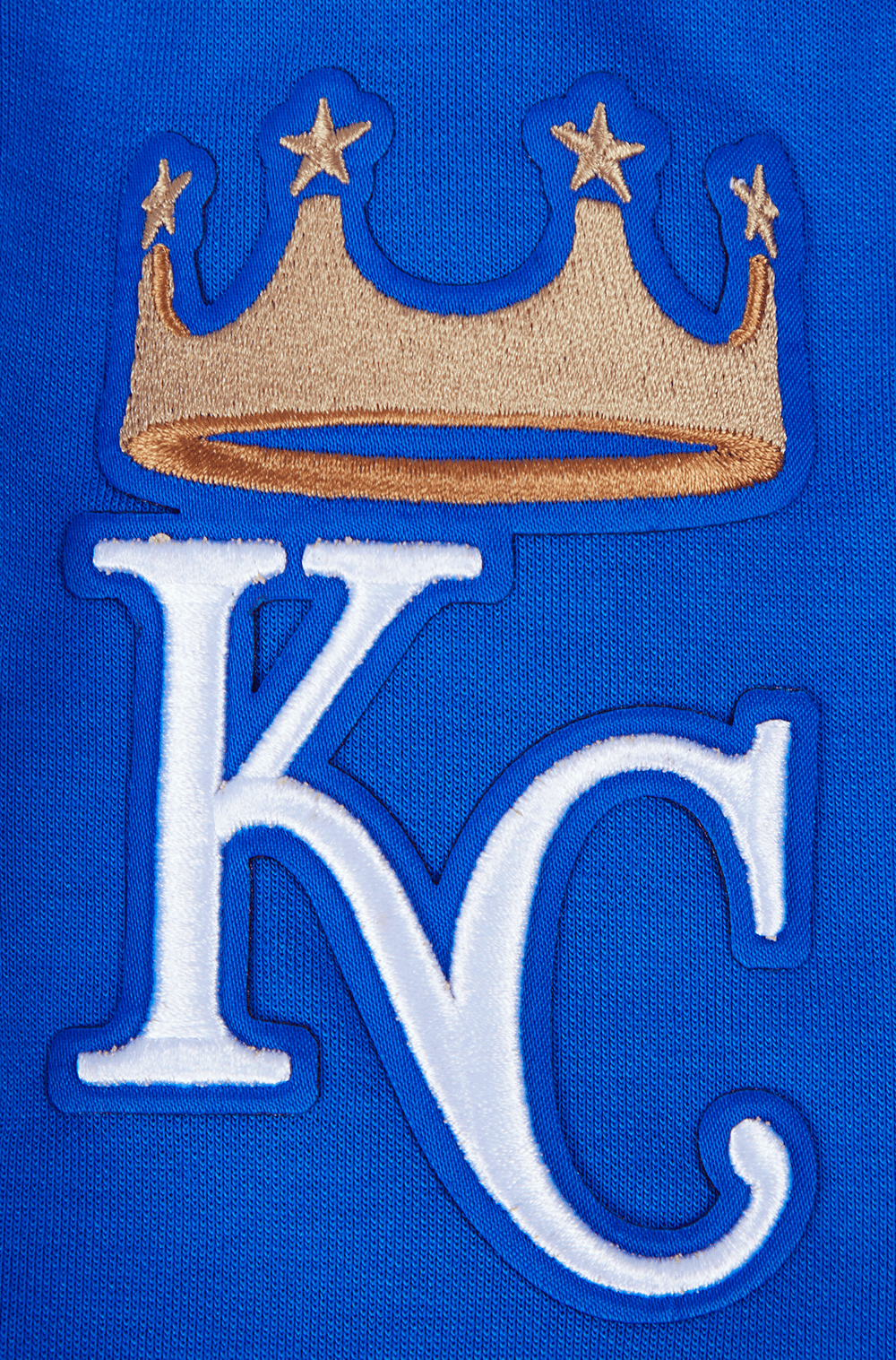 MLB KANSAS CITY ROYALS CLASSIC MEN'S WARM UP JACKET (ROYAL BLUE)