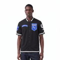 MLB KANSAS CITY ROYALS DIY PICK STITCH MEN'S DK SS JACKET (BLACK)
