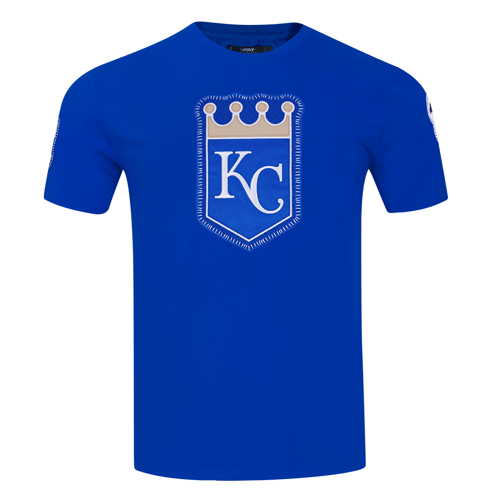CAMISETA SJ PARA HOMBRE MLB KANSAS CITY ROYALS DIY PICK STITCH (AZUL REAL)