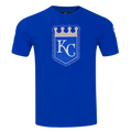 CAMISETA SJ PARA HOMBRE MLB KANSAS CITY ROYALS DIY PICK STITCH (AZUL REAL)