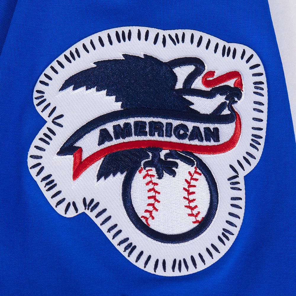 CAMISETA SJ PARA HOMBRE MLB KANSAS CITY ROYALS DIY PICK STITCH (AZUL REAL)