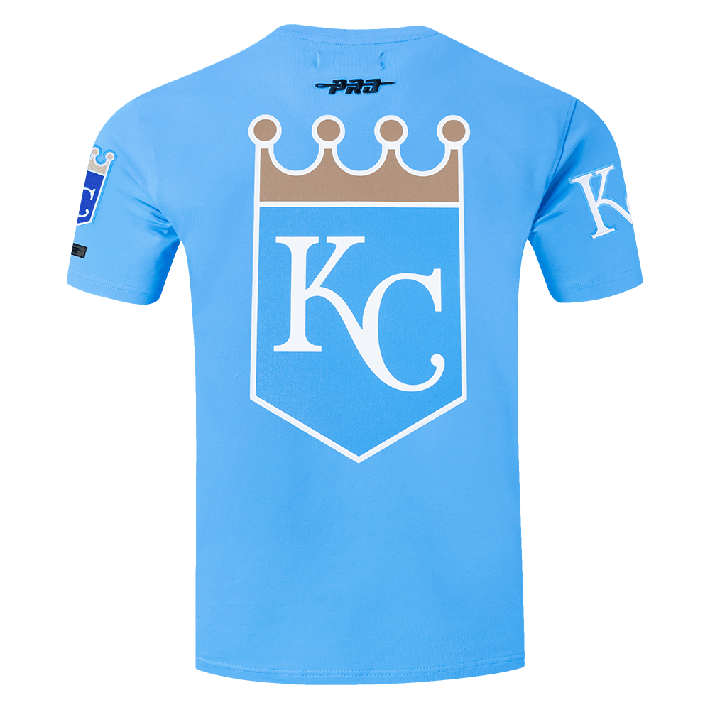 MLB KANSAS CITY ROYALS BOBBY WITT JR. #7 CLASSIC MEN'S SINGLE JERSEY TOP (UNIVERSITY BLUE)