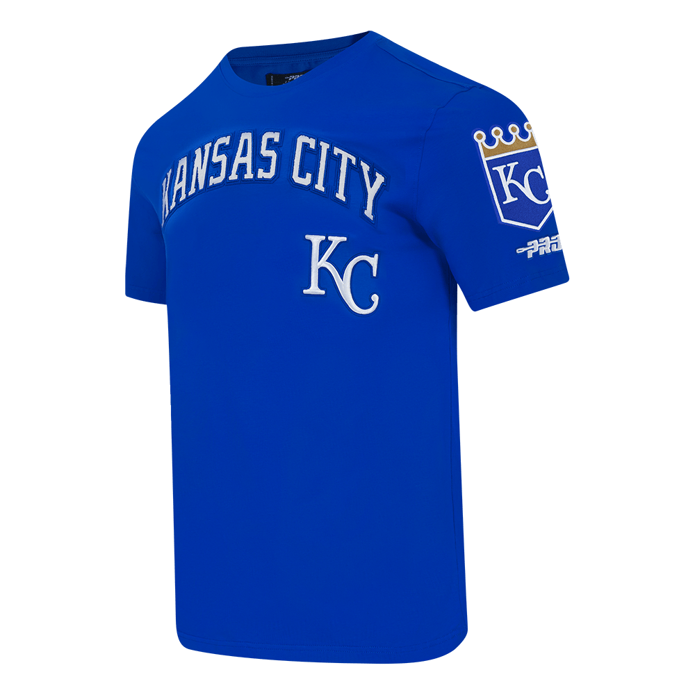 MLB KANSAS CITY ROYALS CLASSIC CHENILLE MEN'S SJ TEE (ROYAL BLUE)