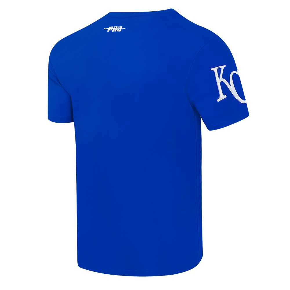 MLB KANSAS CITY ROYALS CLASSIC CHENILLE MEN'S SJ TEE (ROYAL BLUE)