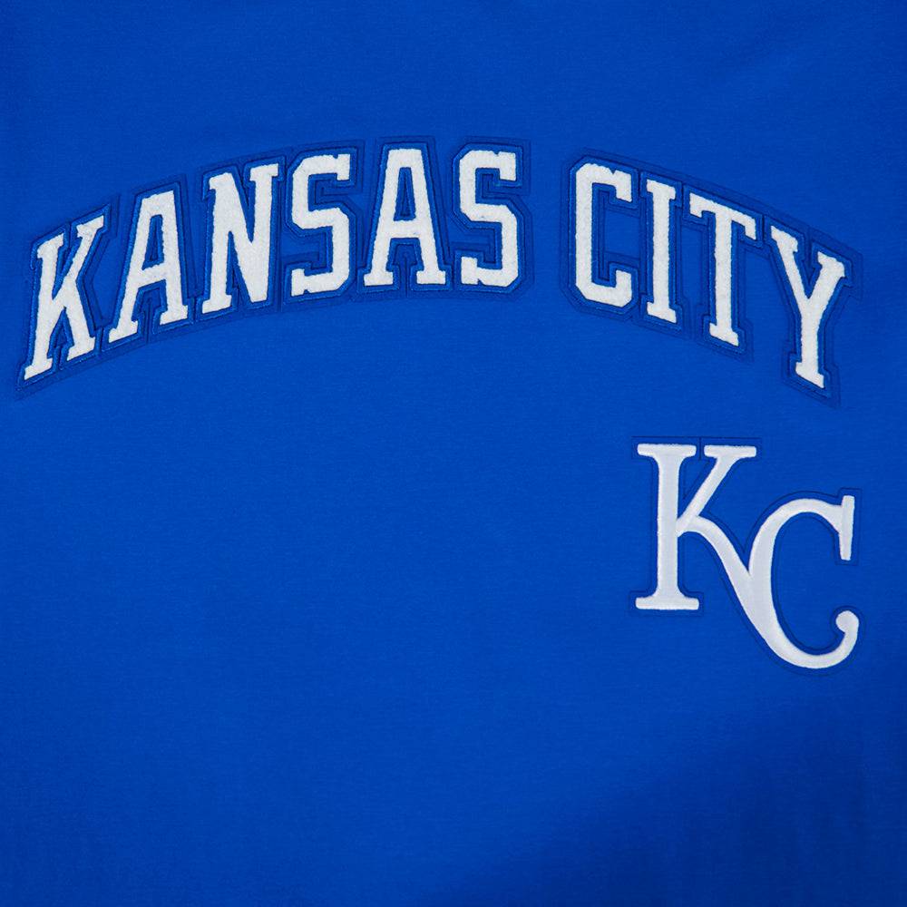 MLB KANSAS CITY ROYALS CLASSIC CHENILLE MEN'S SJ TEE (ROYAL BLUE)